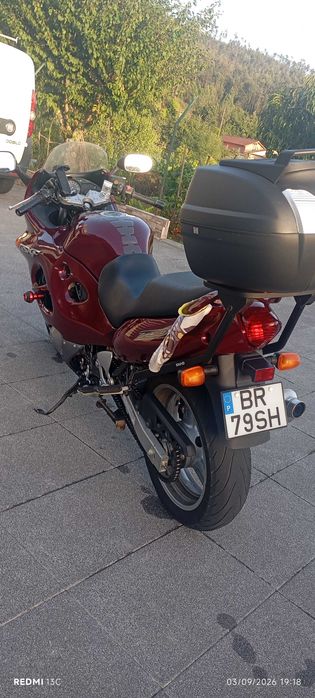 moto Suzuki gsxf 750