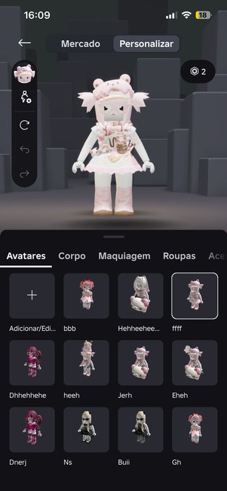 Selling account on Roblox for €
