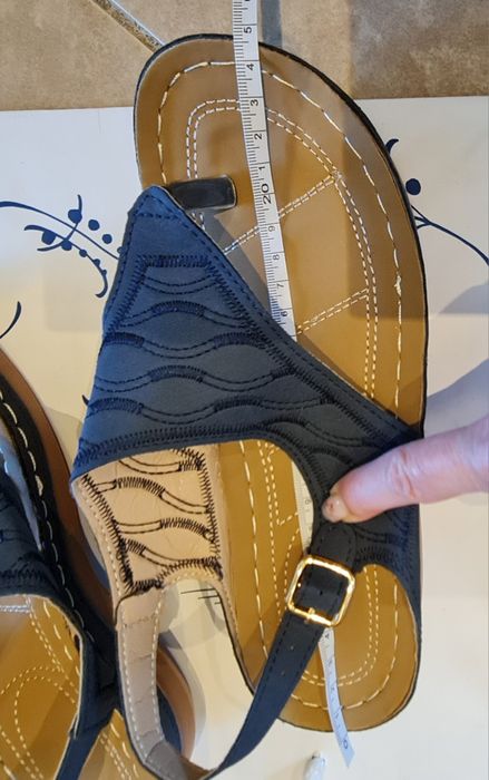 Nowe bez metki sandały japonki boho 37, mega lekkie
