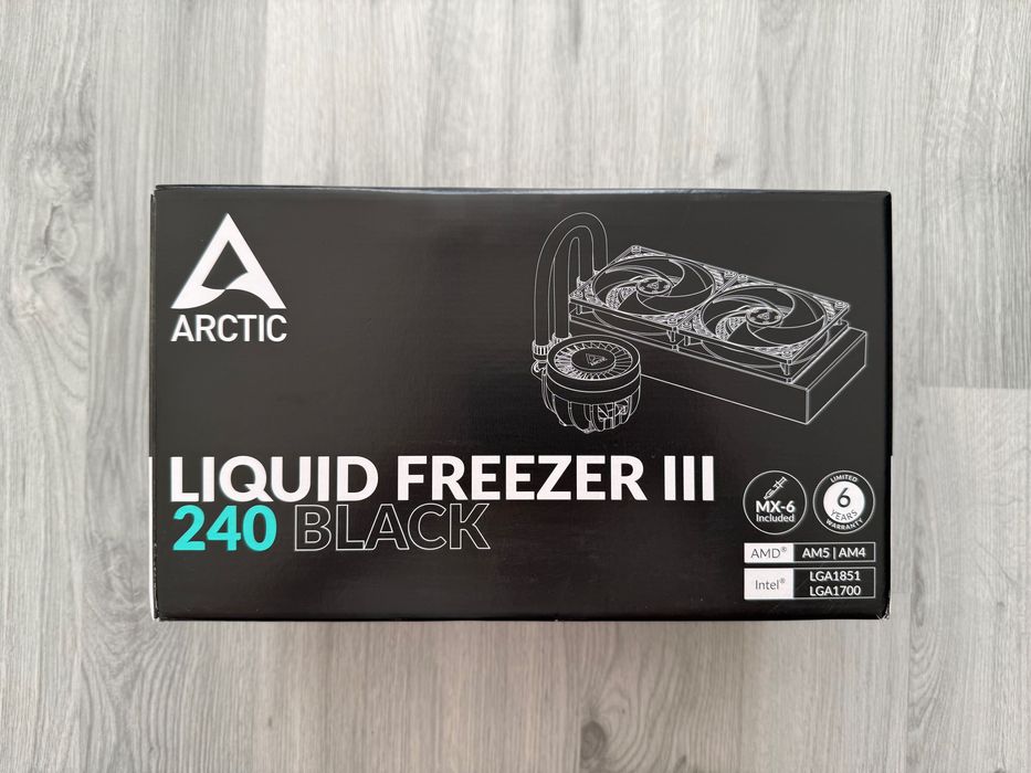 Chłodzenie wodne Arctic Liquid Freezer III 240 Black