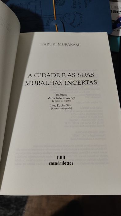 A Cidade e as Suas Muralhas Incertas - Aruki Murakami