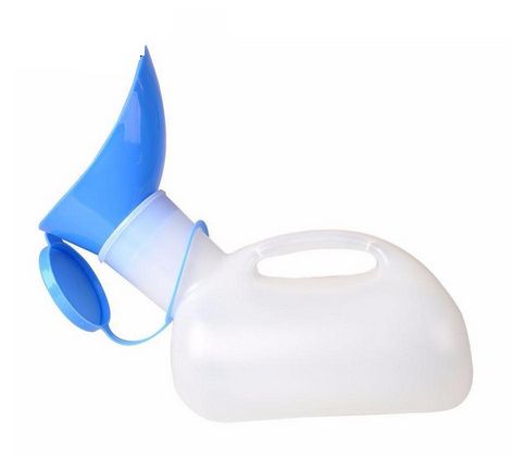 Urinol Plástico 1 Litro Com Tampa