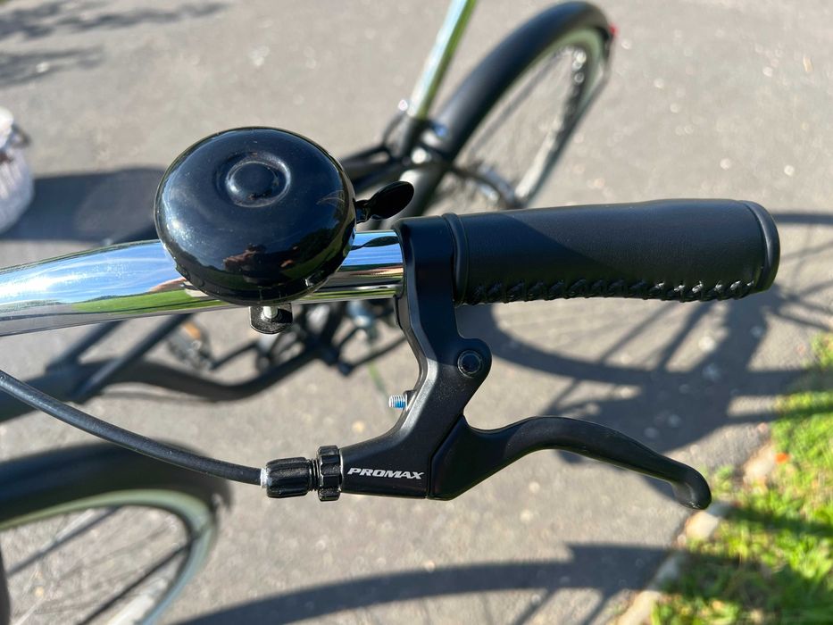 ROWER miejski męski 28 cruiser czarny holenderski 7 biegów shimano