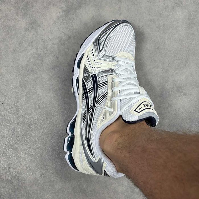 Мужские Кроссовки Asics Gel-Kayano 14 White Midnight/Чоловічі Кросівки Асікс