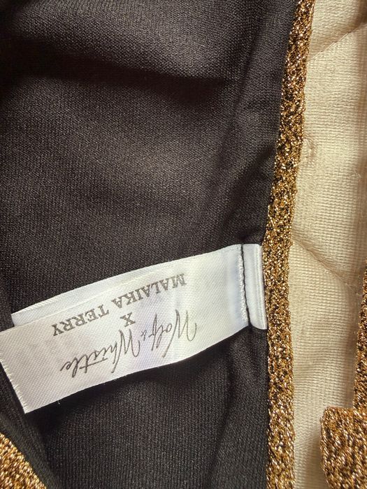 Luksusowy złoty kostium kąpielowy