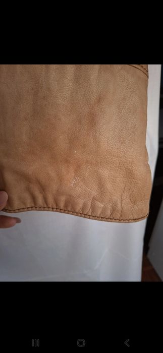 Casaco cabedal Quebramar - Mulher (M)