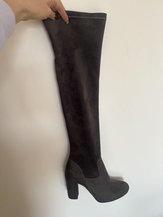 Чоботи ботфорти 40