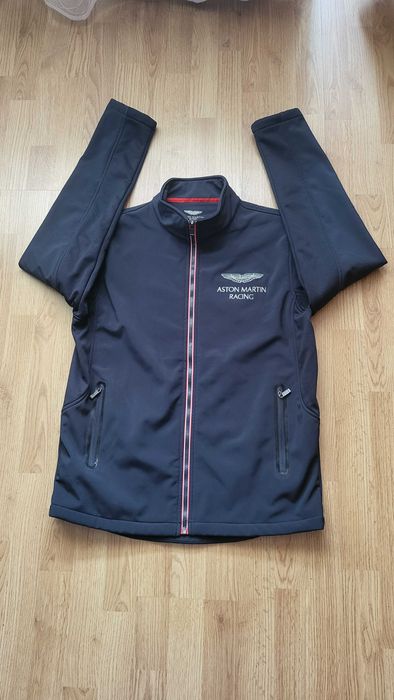 Kurtka Aston Martin Racing Sofshell streetwear Rap y2k drill drip
