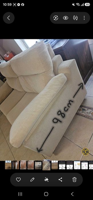 Conjunto 2 sofás