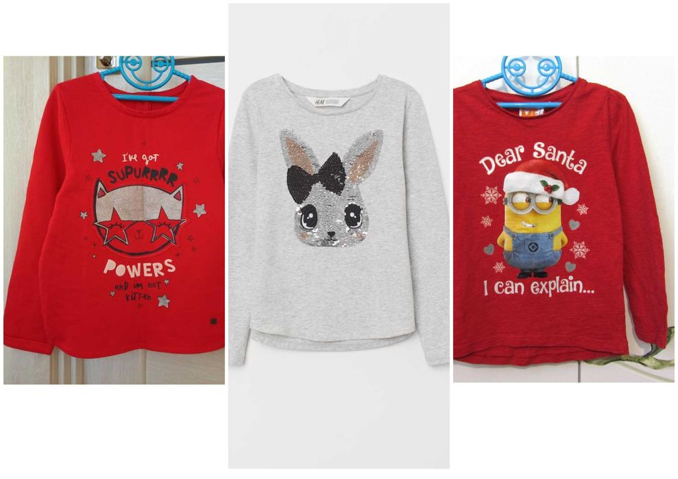 Тонкий світшот реглан лонгслів тонка кофта для дівчинки 4-6 років