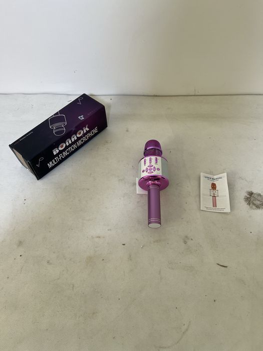 Mikrofon karaoke bezprzewodowy – różowy