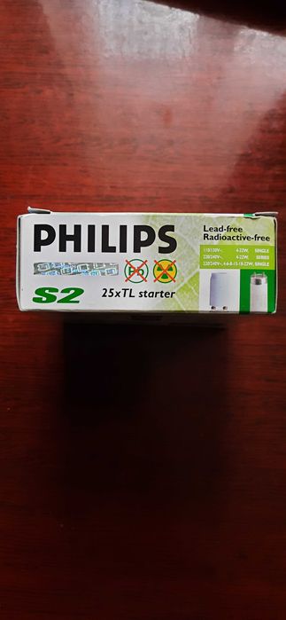 Philips S2 - стартер для люминесцентных ламп