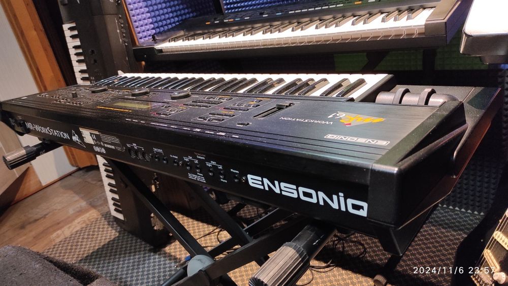 Ensoniq Mr61 znakomity keyboard syntezator lepsze od Korga i