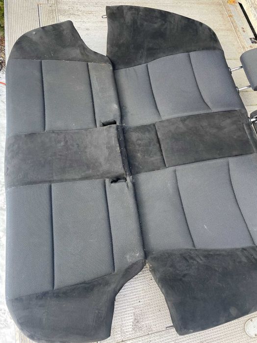 Bmw 3 e90 sedan kanapa tył alkantara M-PAKIET komplet