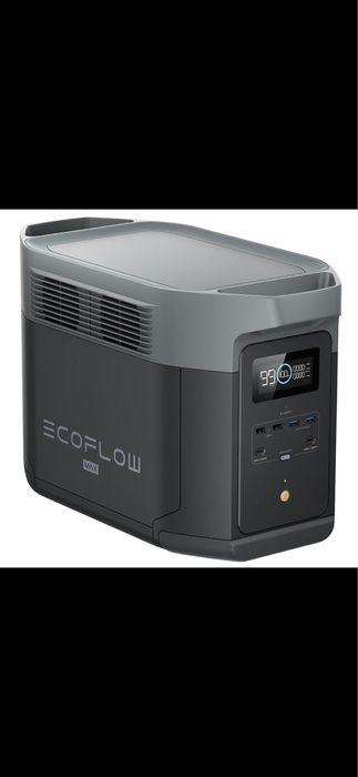 EcoFlow DELTA 2 Max 2048Wh 2400W Нова Зарядна Станція Гарантія UPS Для Квартири Будинку Кемпінгу