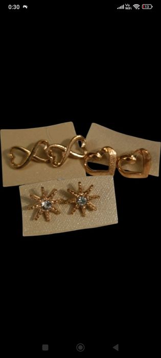 6 par nowych kolczyków