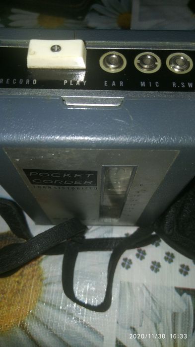 Gravador de MINI Bobines visto em missão impossivel