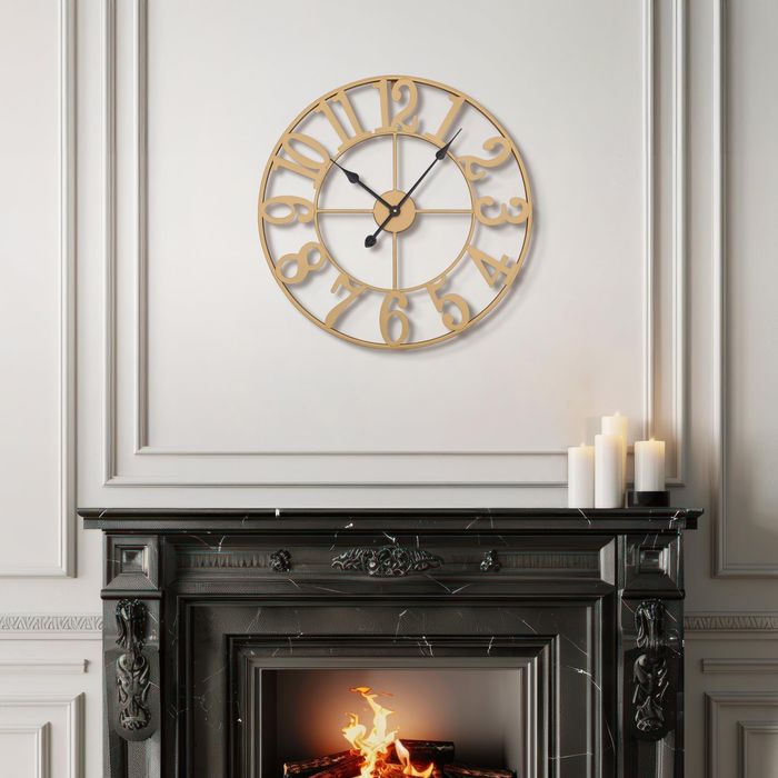 Duży zegar ścienny 40 cm