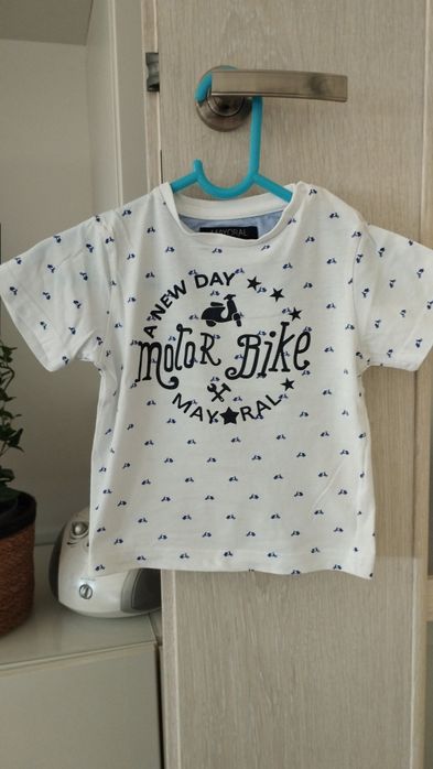 Zestaw T-shirtów koszulek dla chłopca Mayoral Next H&M r. 80-86 (8szt)