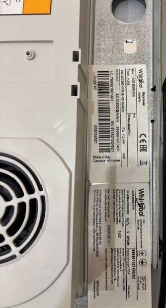 Індукційна поверхня WHIRLPOOL ACM (виготовлено в Італії)