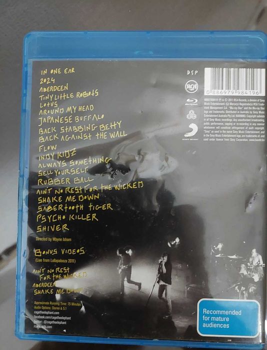 2 Concerts on Blu-ray and DVD for Only €364286460274562121