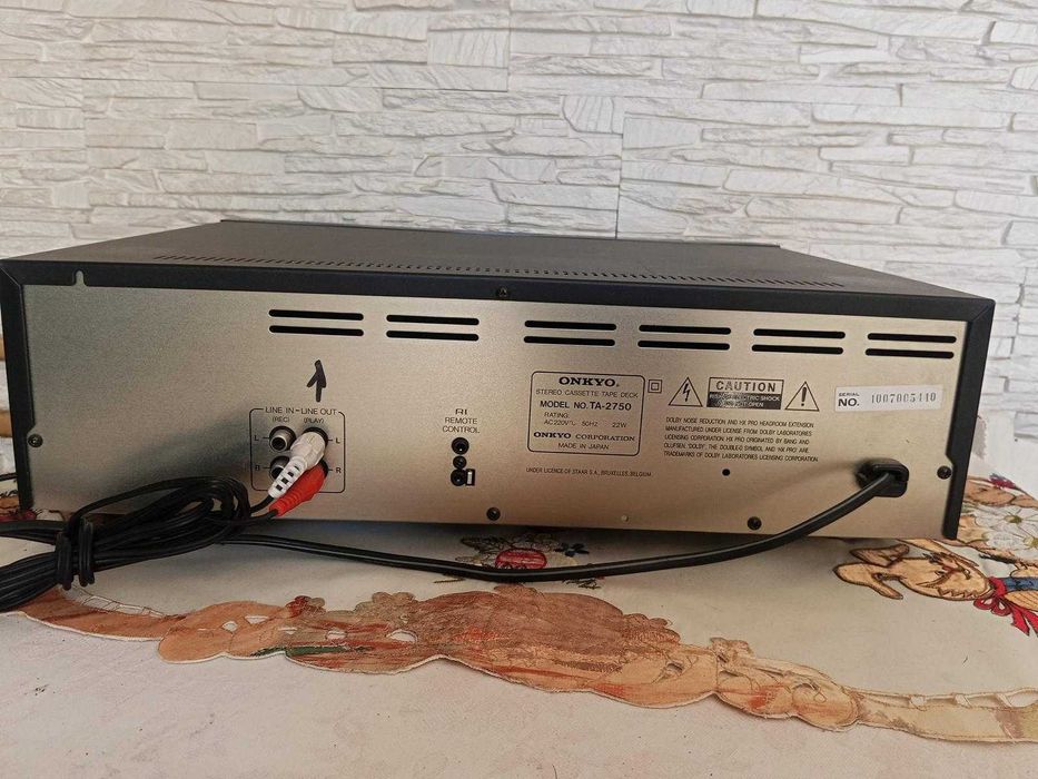 Magnetofon Dec Onkyo Integra