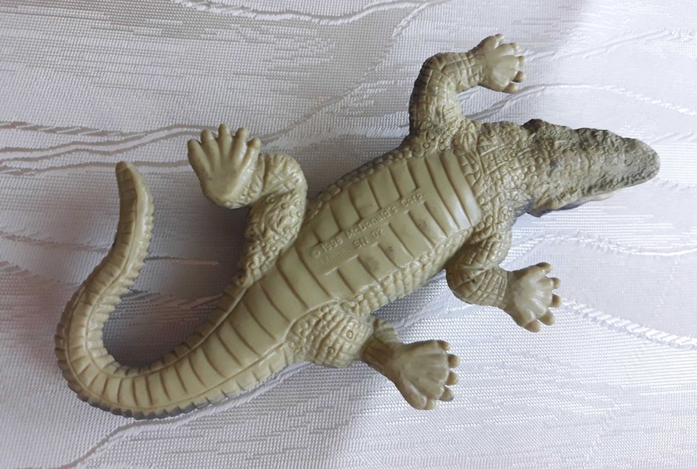 Figurki Tygrys Pantera Krokodyl McDonald's 1998 Gdańsk Przymorze