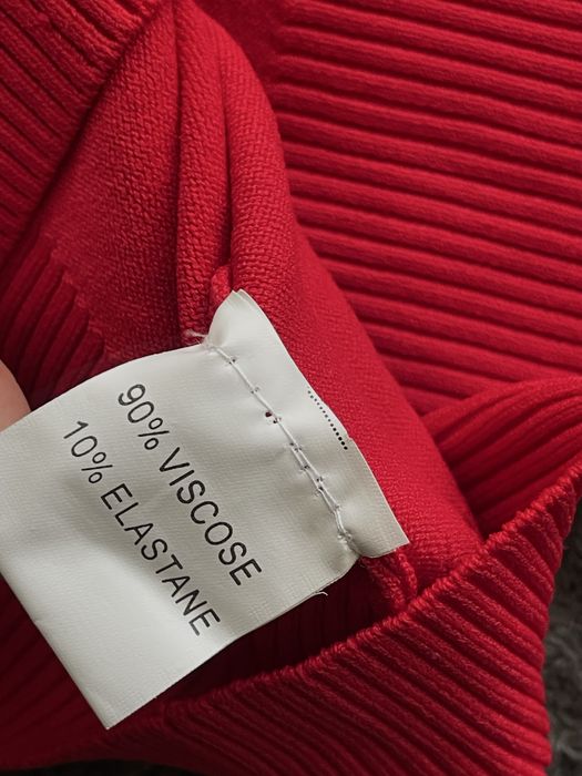 Kamizelka czerwona damska rozmiar S