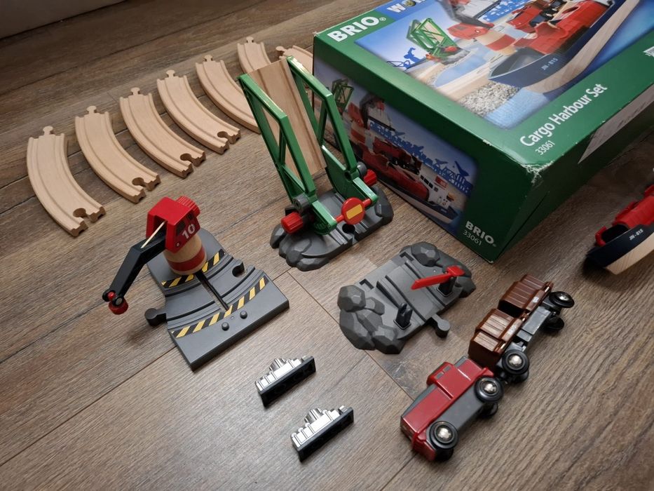 Brio kolejka  port przeładunkowy 3+ jak nowe