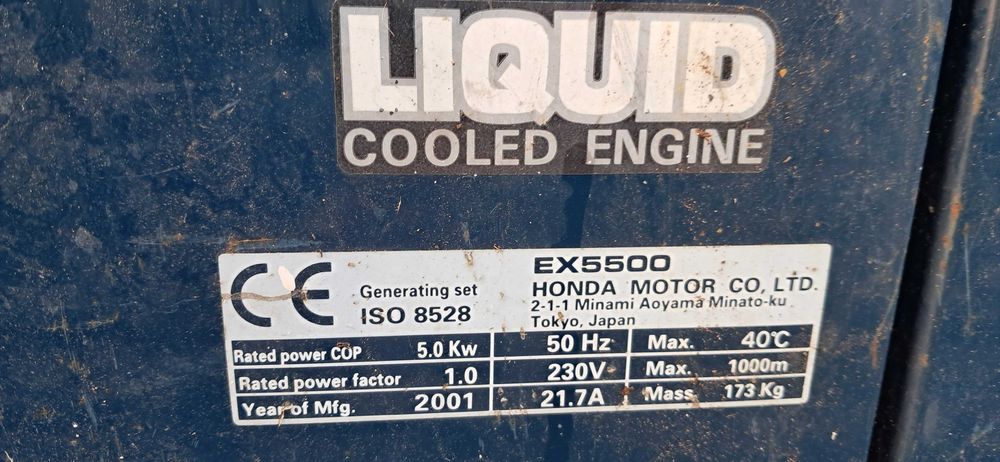 agregat prądotwórczy 230v i380v honda