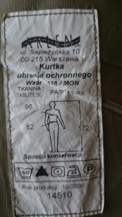 Mundur wojskowy DURATEX