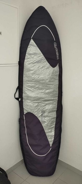 Prancha de Surf Tribord 6'8" Epoxy (Wood Inside) + Capa Acolchoada