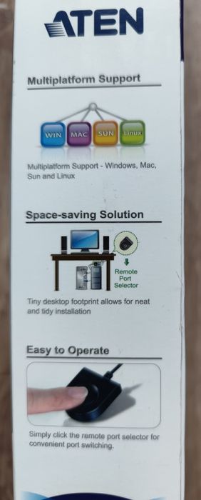 Комутатор KVM Aten CS22U