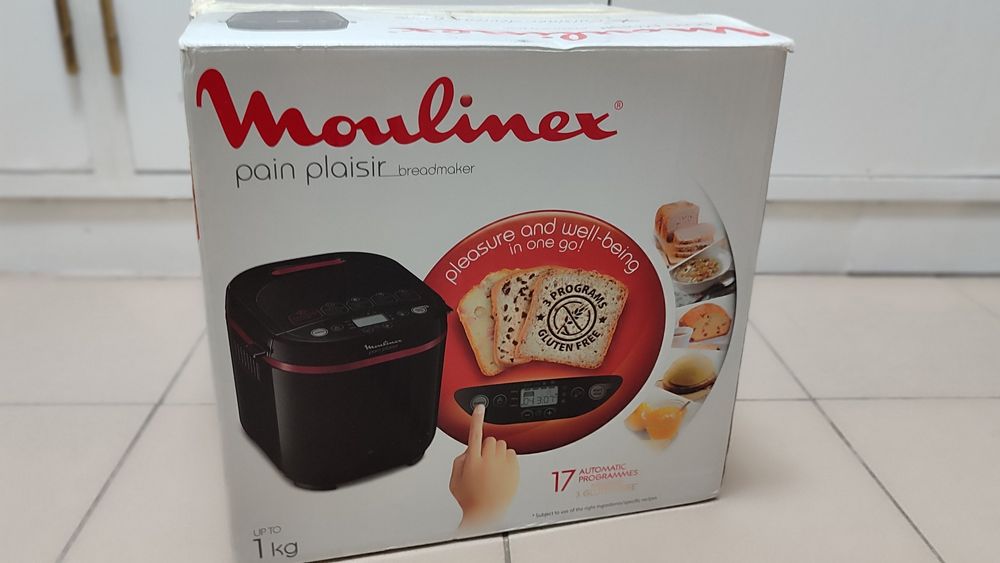 Maquina de fazer pão Moulinex