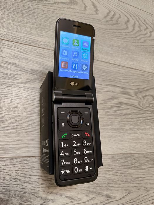 LG Y120K GSM 2G 1470 mAh 2.8" экран, черный