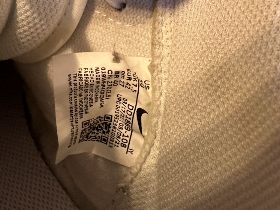 Buty sneakersy Nike Dunk High