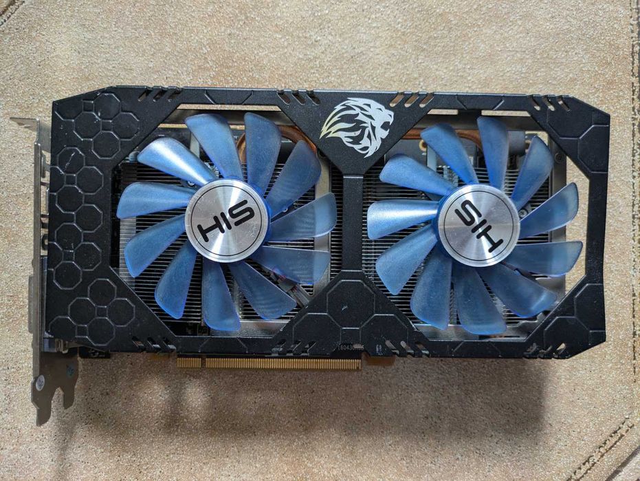 Відеокарта HIS RX 570 IceQ X2 4GB (Несправна / На запчастини)