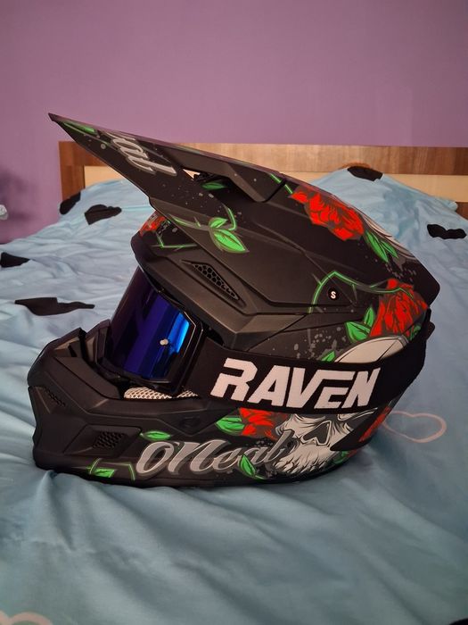 Kask crossowy 3SRS HELMET MELANCIA V.24 Black /MULTI