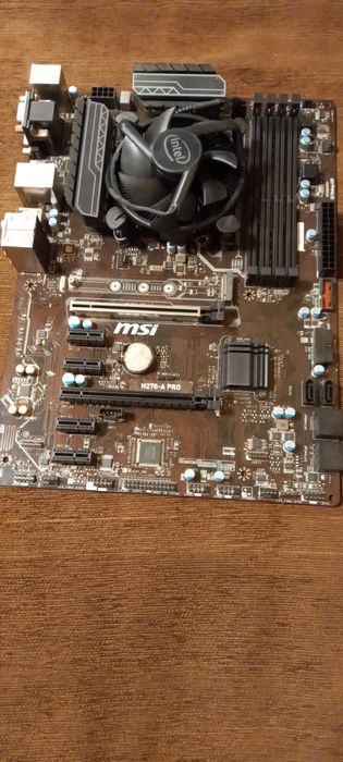 Материнская плата MSI H270-A pro плюс Процессор INTEL Core I5-6402P