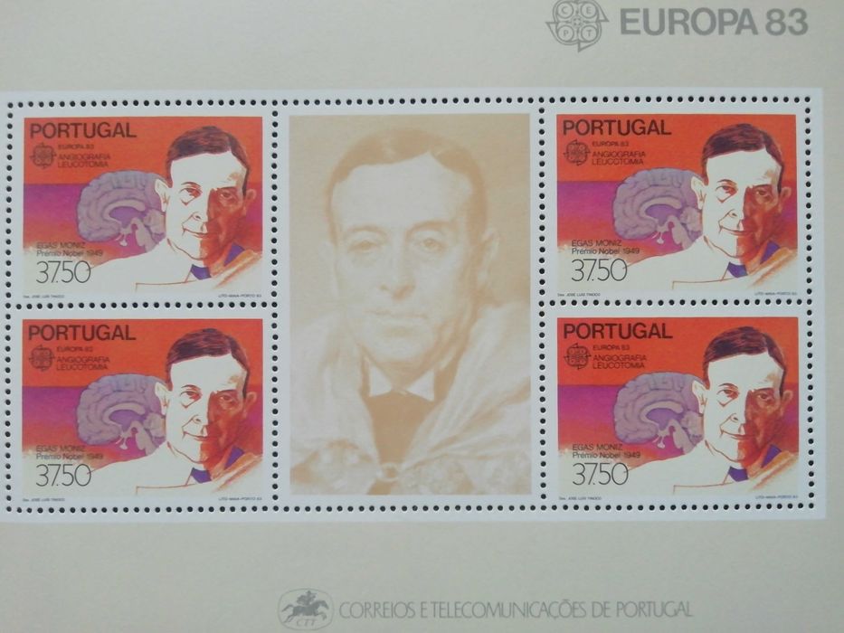 Bloco nº55 Europa-Portugal 1983