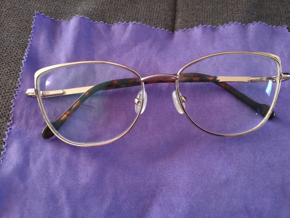 Okulary korekcyjne damskie metalowe