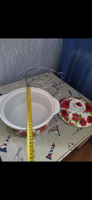 Кастрюля керамика 2,5 л.