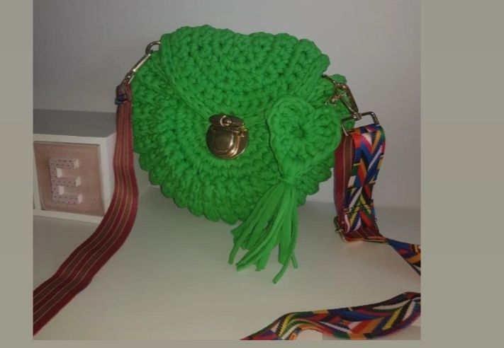 Torebka OREO robiona na szydełku/ handmade