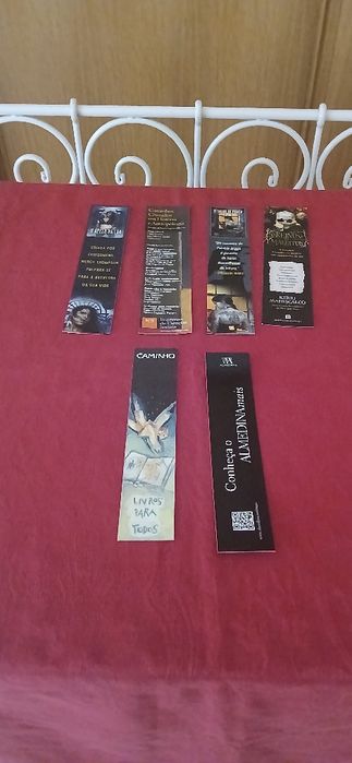 Marcadores de livros, novos