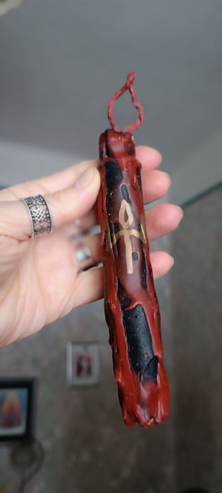 Програмні свічки з травами.