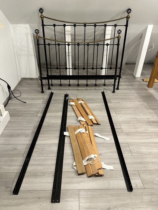 Rama Lozko francuskie zeliwne  150 cm x 200 cm solidne