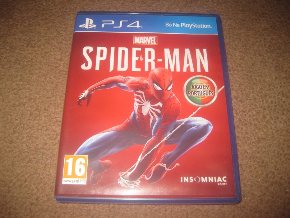 Jogo "Spider-Man" para a Playstation 4/Impecável!