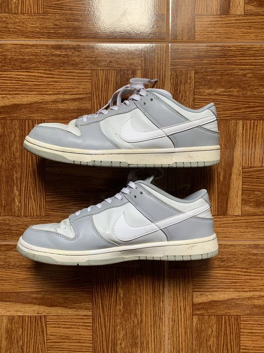 Nike Dunk Low Cinza/Brancos