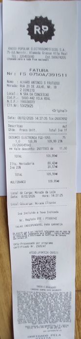 desumidificador electronia