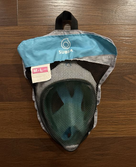 Повнолицьова маска для снорклінгу Subea Easybreath M-L